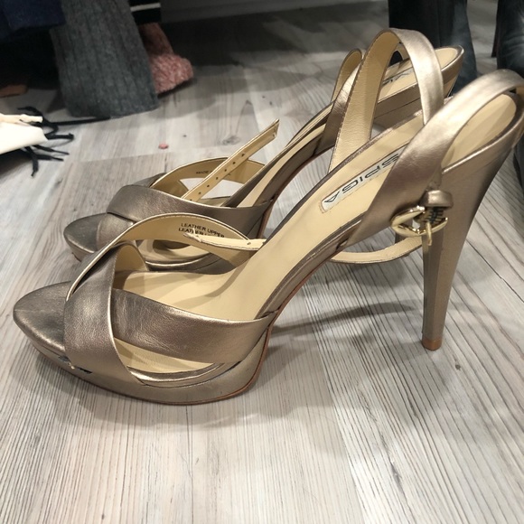 Via Spiga metallic heels - Picture 2 of 3